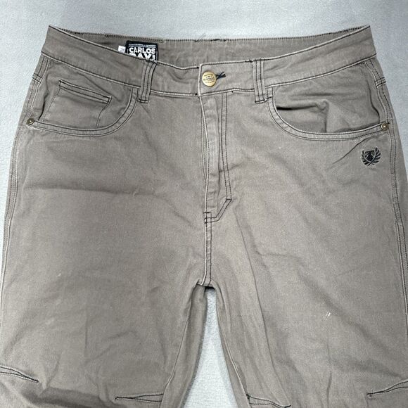 Carlos Ray Pants Men 36x34 Brown Grunge Tactical Military Outdoor Paint Workwear - Picture 1 of 16